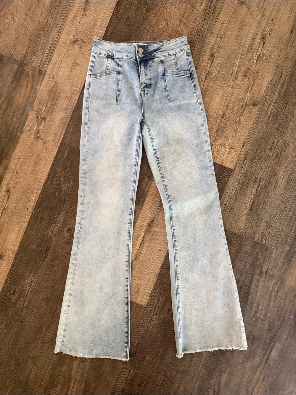 Mica High-Waist Light Wash Women’s Jeans Flare 1/25